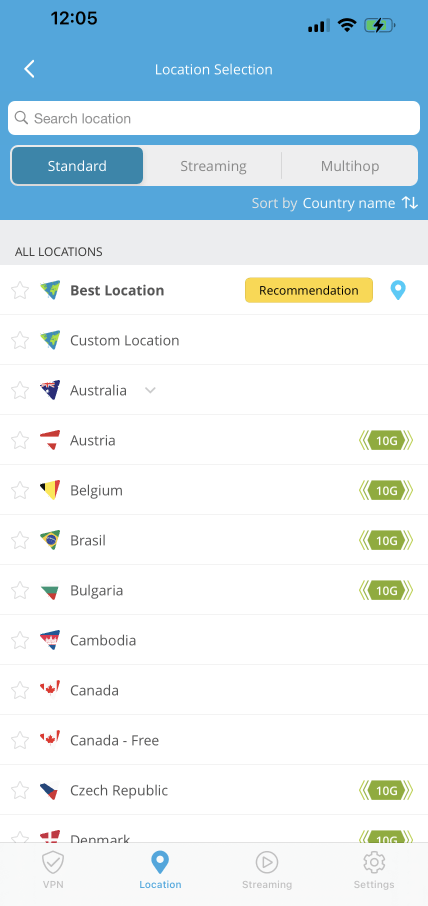iPhone - Locaties